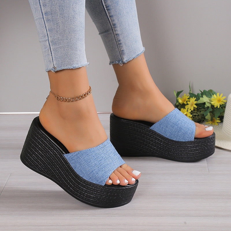 Slippers wedge 04